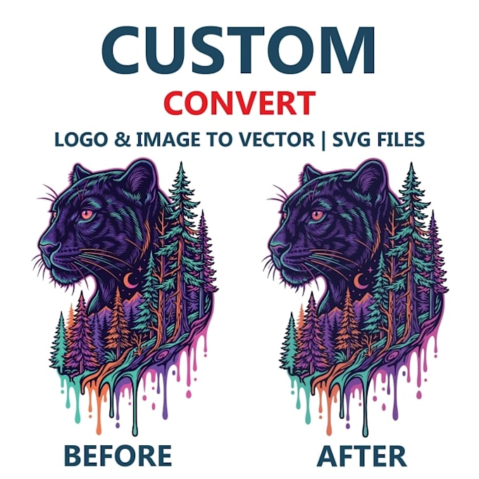 manually redraw, vectorize, redesign and convert your logo into vector file