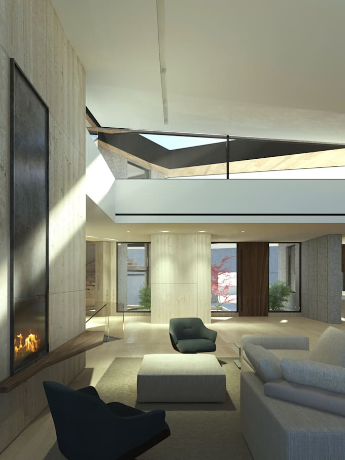 create highend architecture 3d renderings