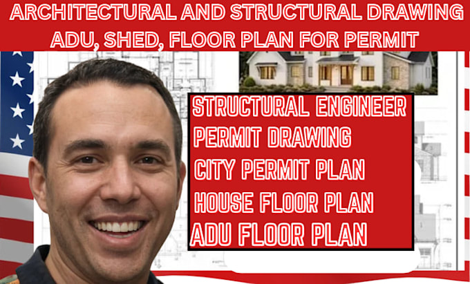 Architectural and structural drawings, adu, shed and floor plans for ...