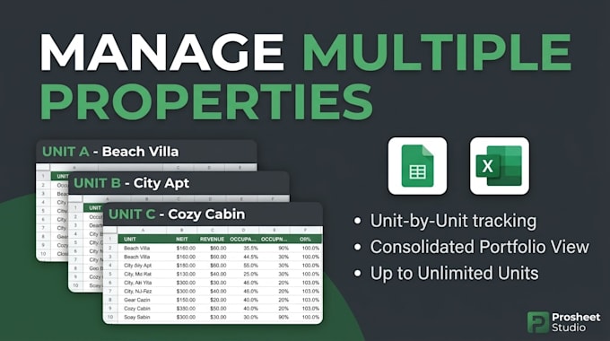 create automated airbnb income and expense tracker in google sheets