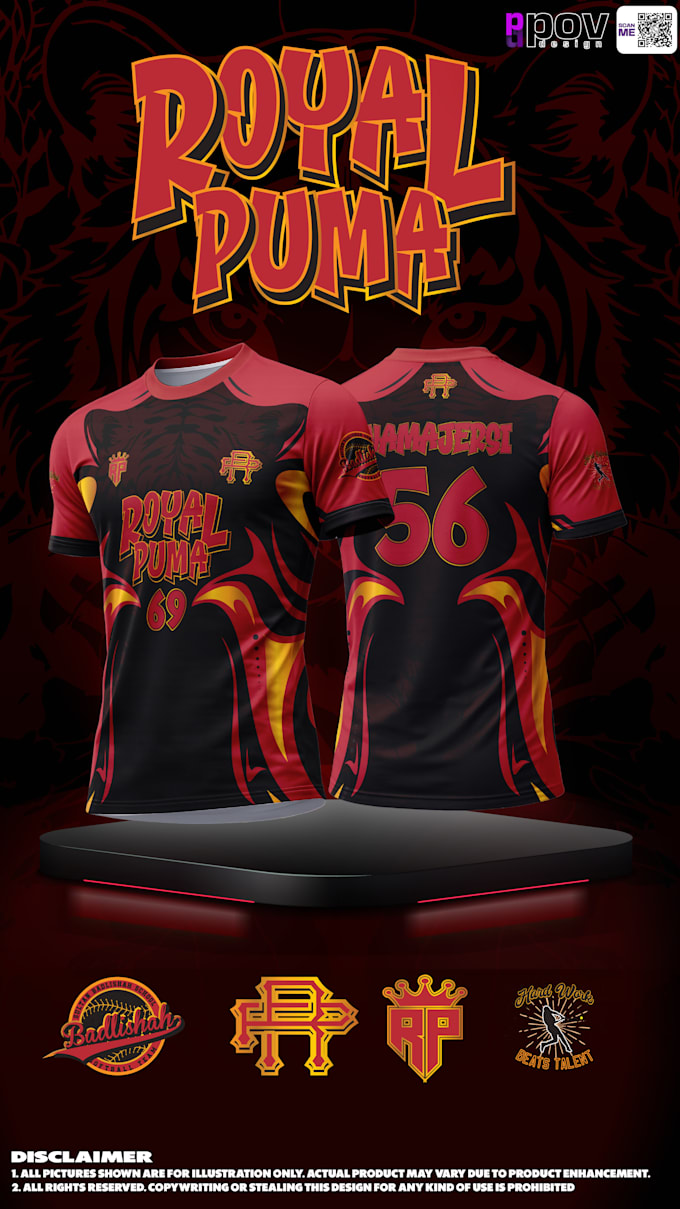 design custom sports jerseys and sublimation artwork
