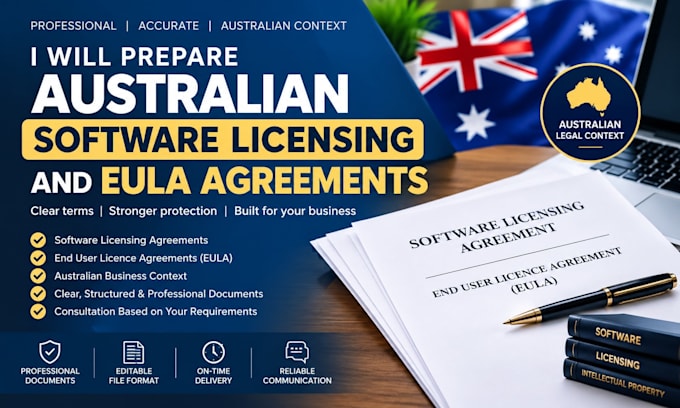 prepare australian software licensing and eula agreements