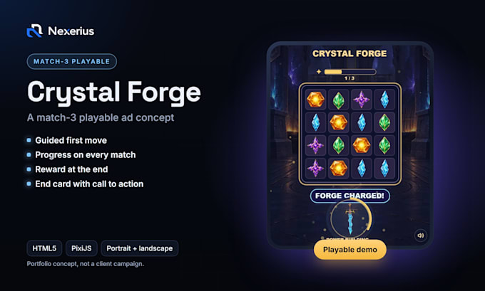 build a custom HTML5 playable ad for your mobile game