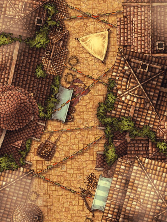 create create high quality, detailed maps for dnd, ttrpgs or boardgames