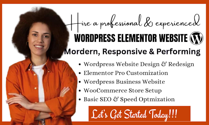 redesign wordpress elementor website design wordpress website redesign