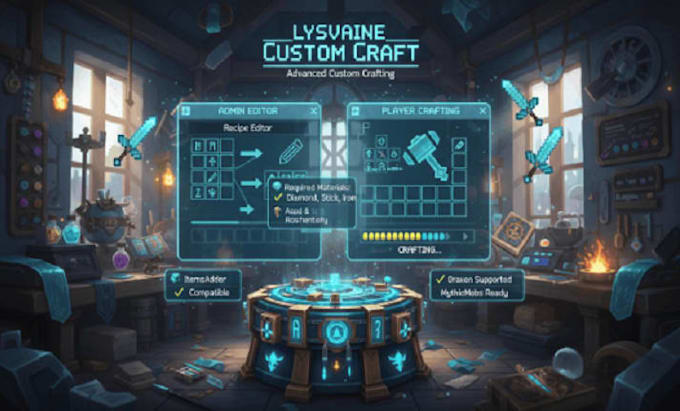 develop minecraft plugins, datapacks and fabric, forge , neoforge mods