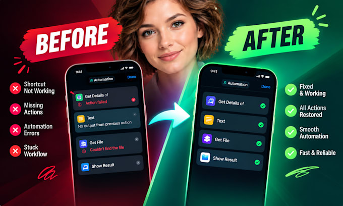 debug apple shortcuts and repair broken iphone, ipad and ios automation workflow