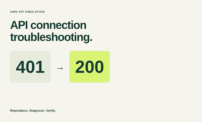 troubleshoot your API webhook or ai automation connection