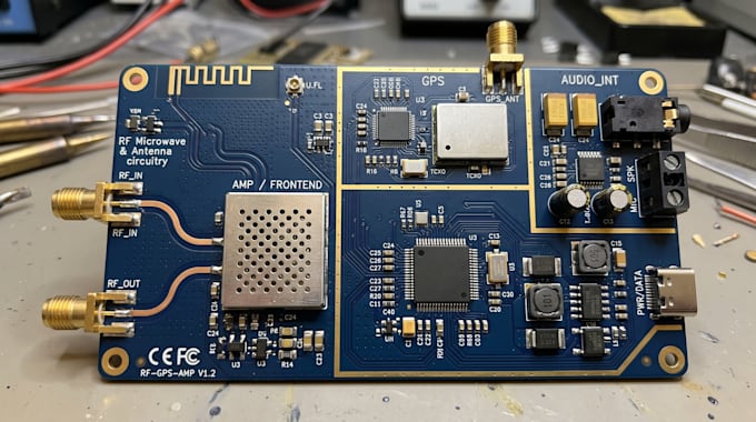 design rf microwave antenna and high frequency pcb circuits