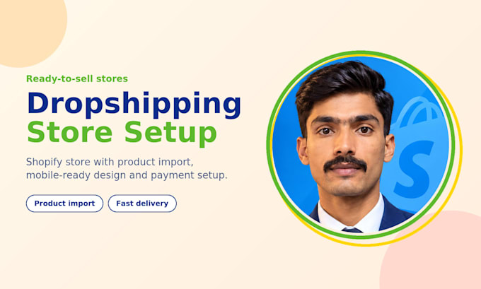 build a shopify dropshipping store with product import