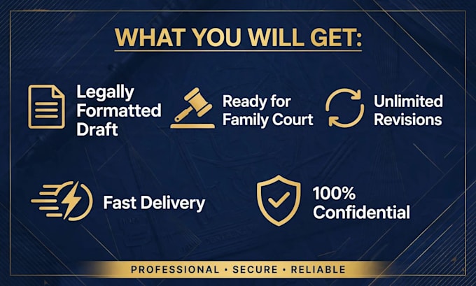 draft khula, divorce and child custody case