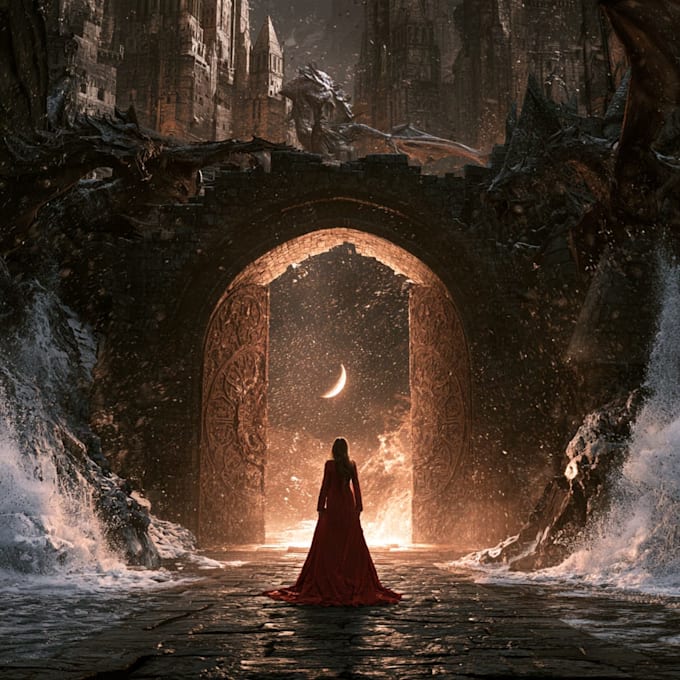 design fantasy book cover