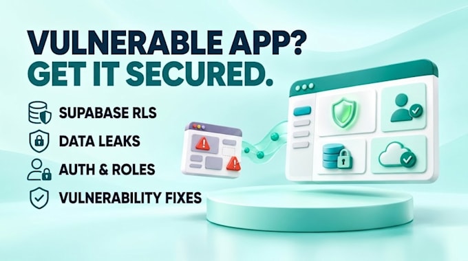 audit and fix website security vulnerabilities and supabase rls