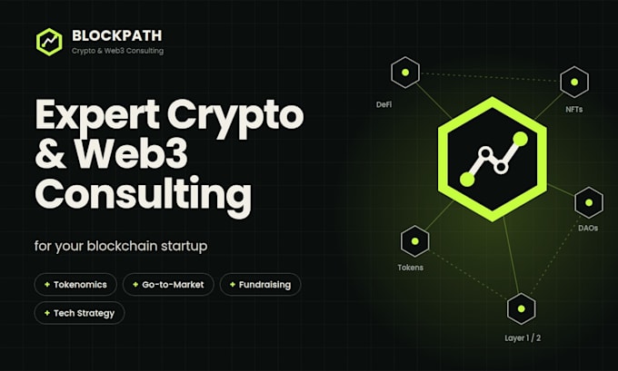 provide expert crypto and web3 consulting for your blockchain startup