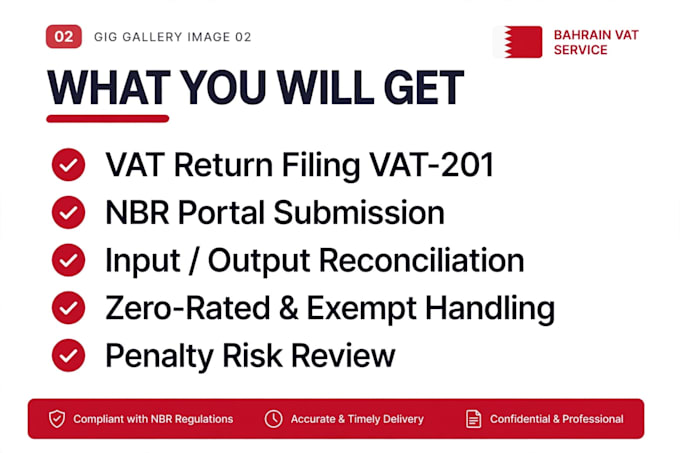 do bahrain vat registration and vat return filing
