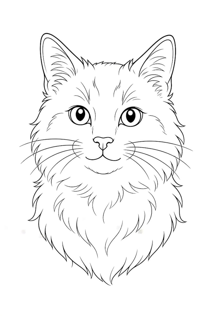 draw vector line art for your pet 24 hours
