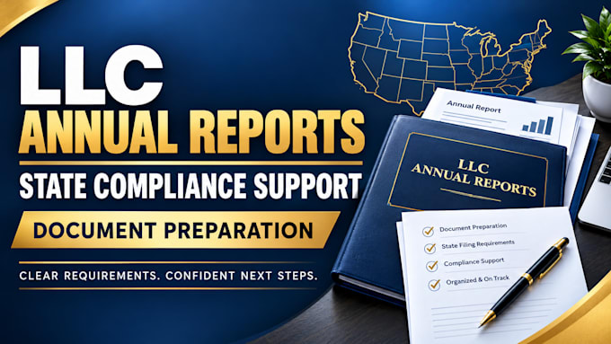 help with llc annual reports and state compliance filings