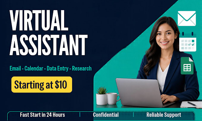 be your virtual assistant and admin virtual assistant