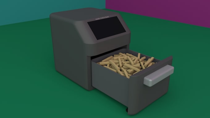 create 3d renders for gadgets, electronics and home appliances