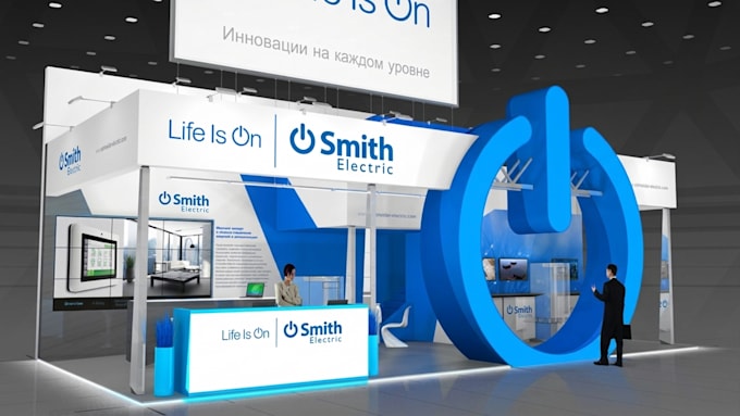 design trade show booth graphics, backdrop, booth wall, popup banner
