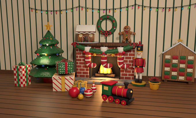 create low poly 3d props and assets ready for roblox studio