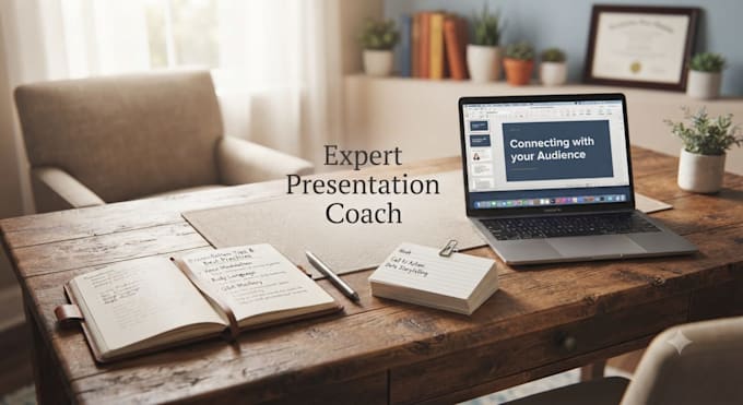 be your public speaking and presentation coach