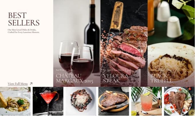 do restaurant website online food ordering cafe website bakery catering website