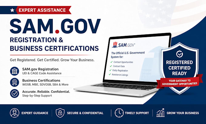 sam gov registration, uei, wosb, mbe, vosb, 8a, hubzone, dbe, sba certification