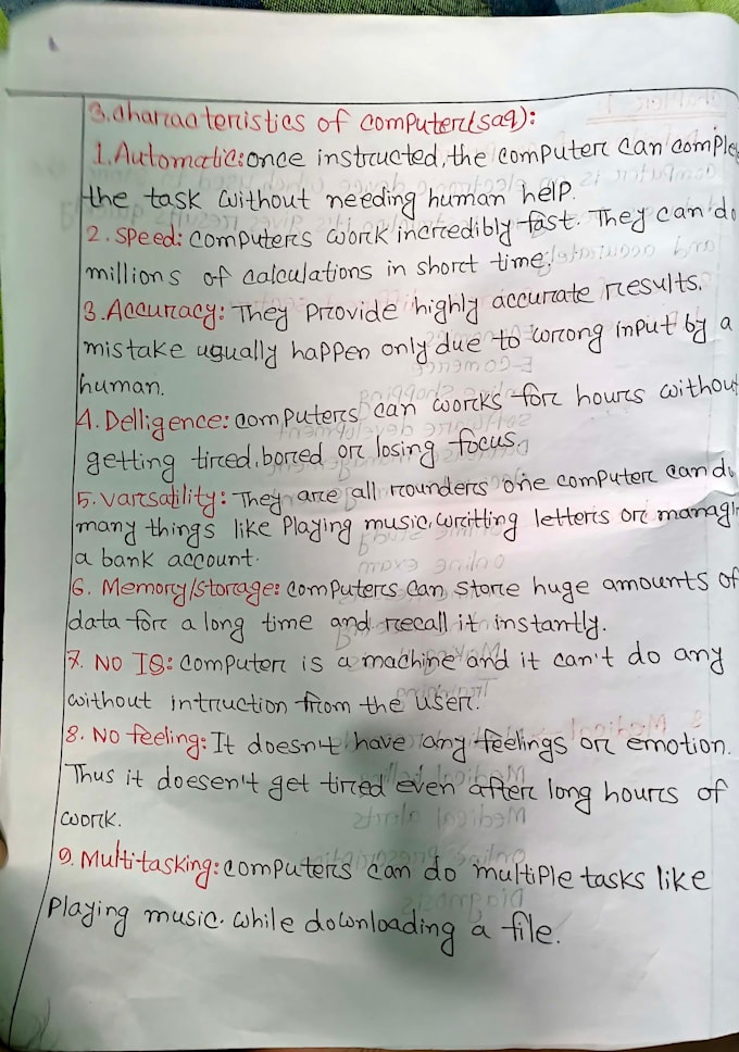 do beautiful handwriting for you