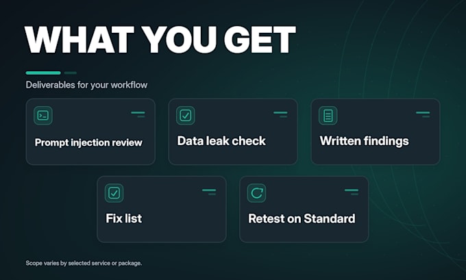 review your ai agent or mcp workflow for prompt injection and data leaks