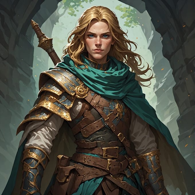 dnd character art and dnd character art