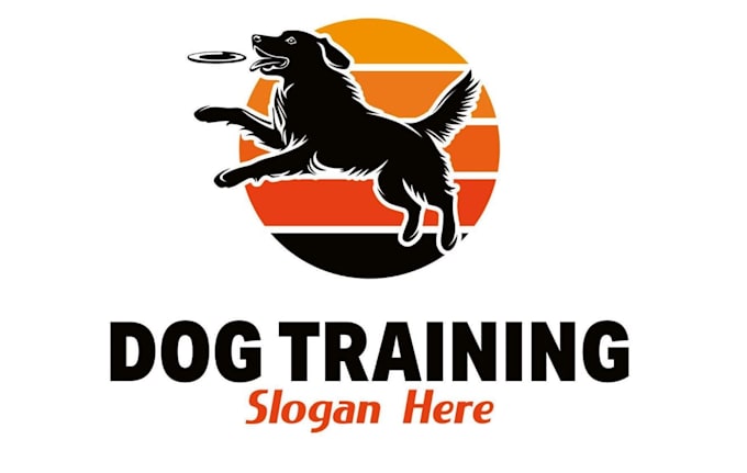 design high quality dog training logo