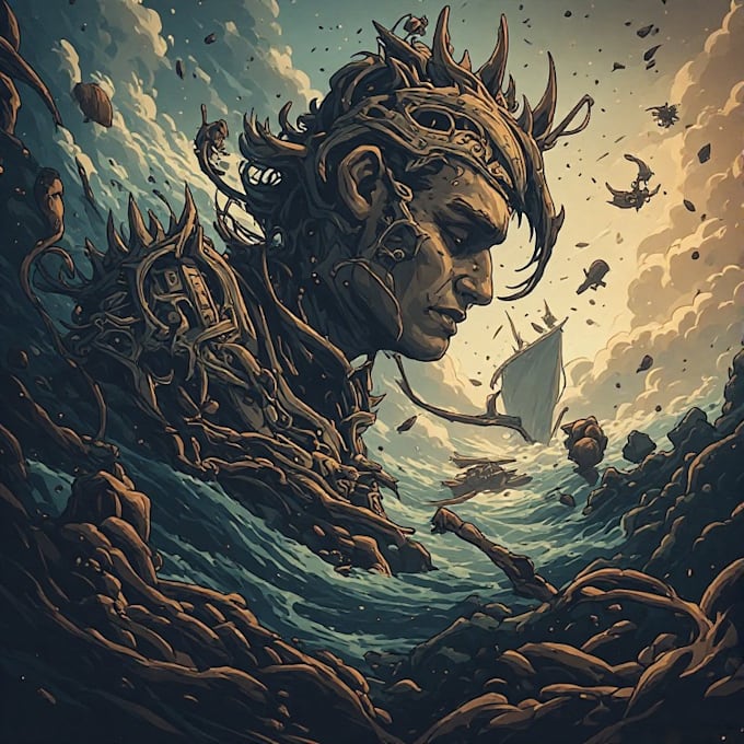 design a unique album artwork cover