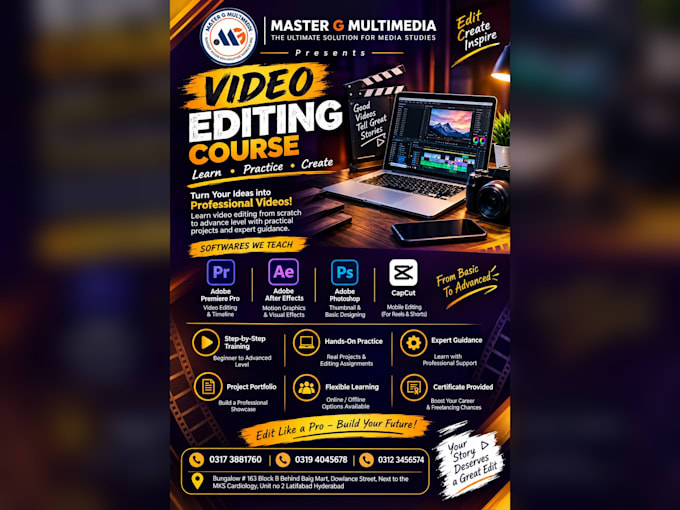 design professional posters in canva