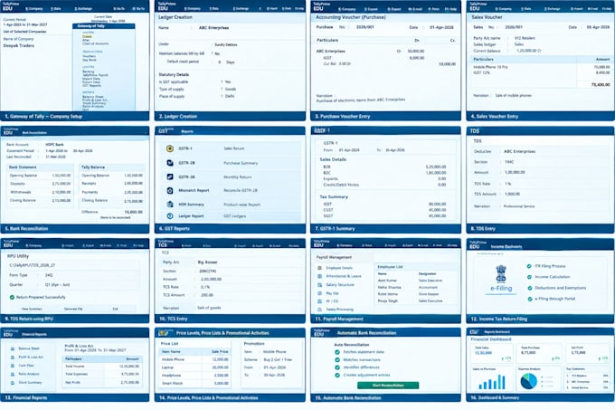 manage tally prime bookkeeping and accounting