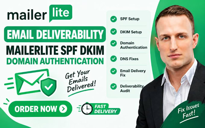 fix mailerlite email deliverability mailerlite spf dkim domain authentication