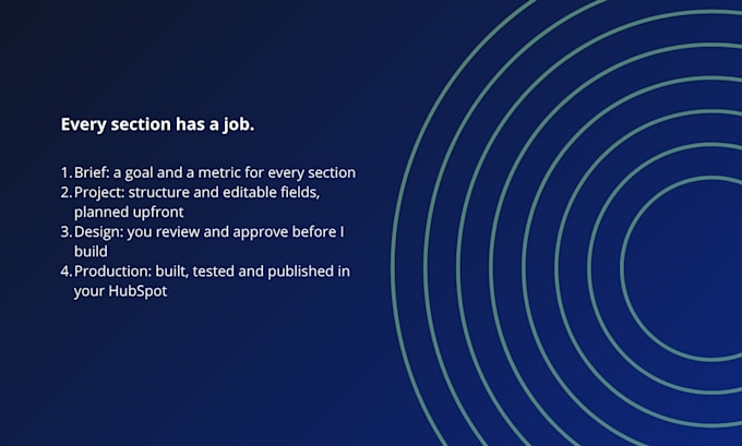 design and build a high converting hubspot landing page
