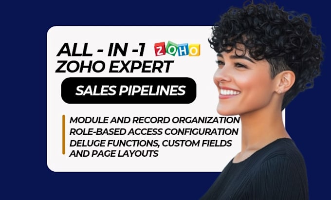 customize zoho CRM modules fields layouts and sales pipelines