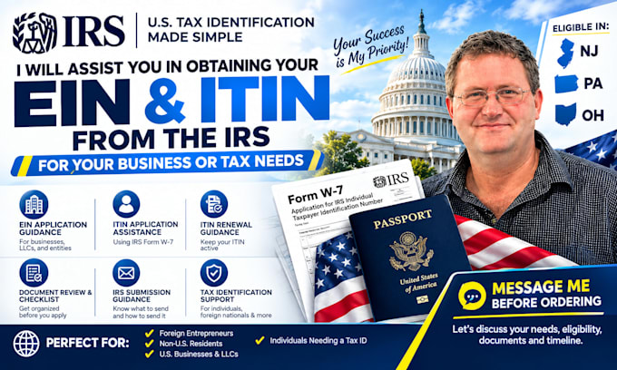 assist you in obtaining your ein and itin from irs