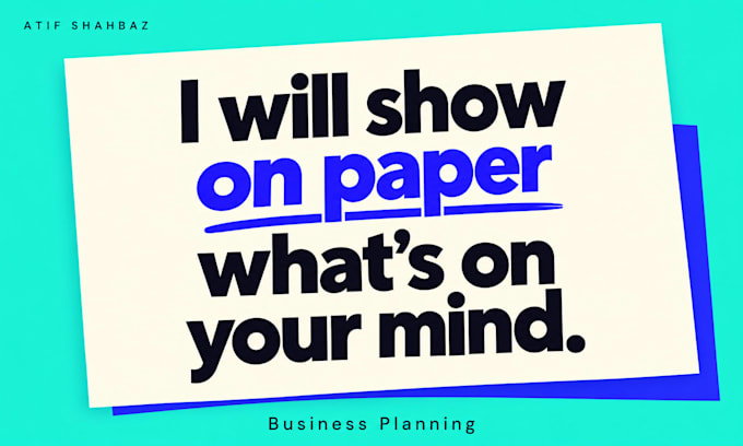 Turn your business idea into a clear plan with numbers you can explain ...
