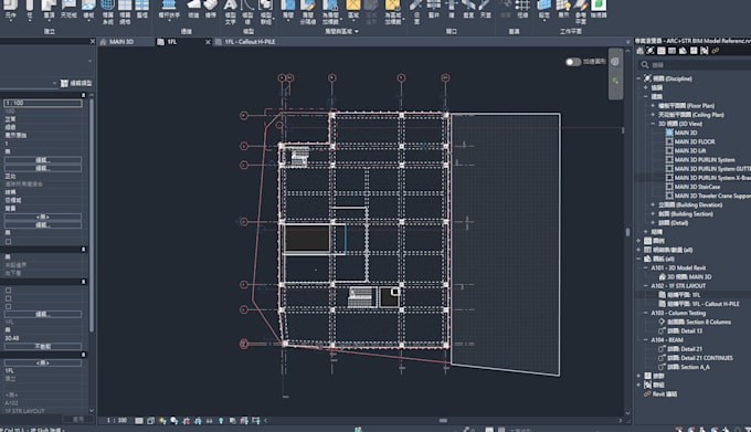 convert cad or PDF to revit bim model