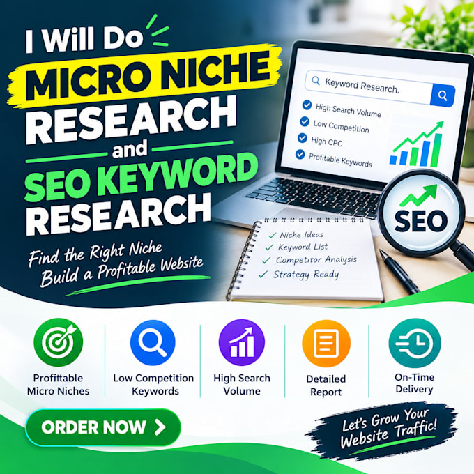 do micro niche research and SEO keywords research