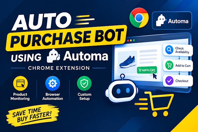 do auto purchase bot using automa