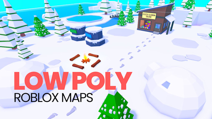 build a professional low poly roblox maps