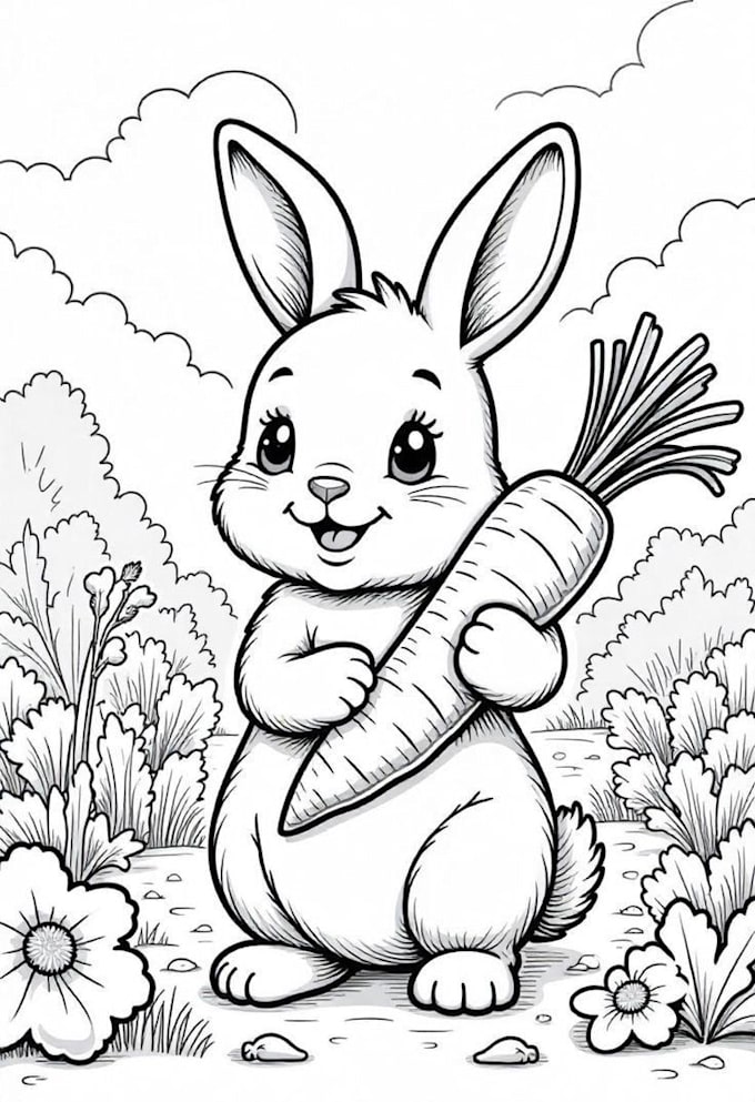 color simple pictures and create printable coloring pages