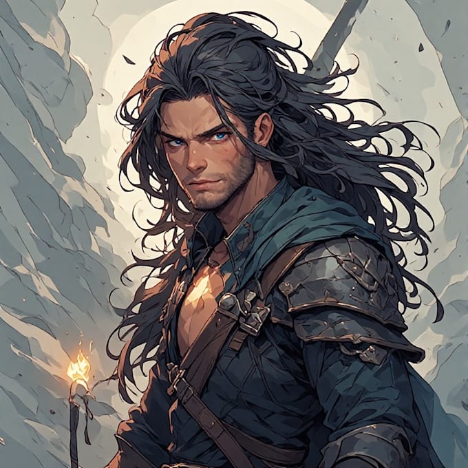 professional dnd character illustrations for your campaign