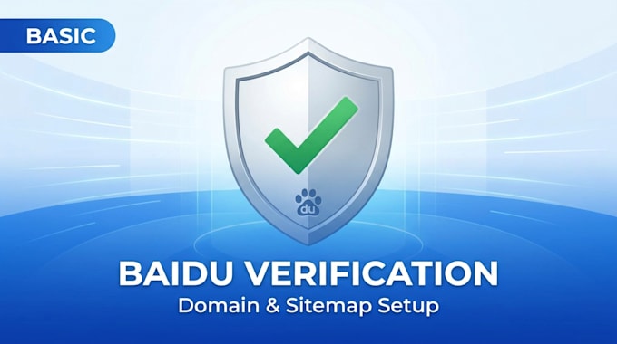 set up baidu webmaster tools and submit your sitemap