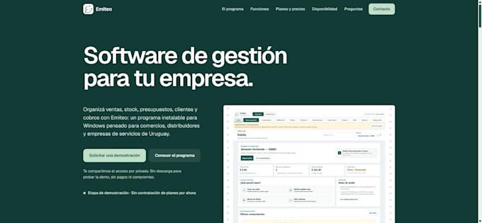 design a responsive small business website for mobile and desktop