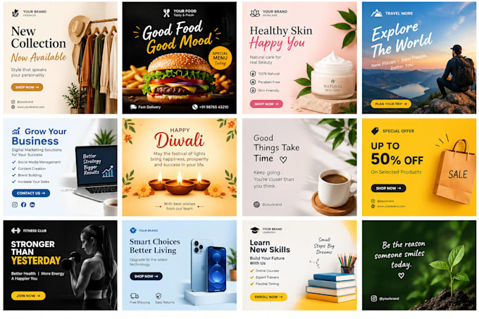 design an attractive poster for your business or event