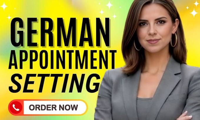german b2b cold calling b2c kaltakquise appointment setting sales representative